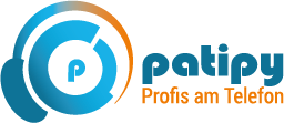 Logo patipy Profis am Telefon